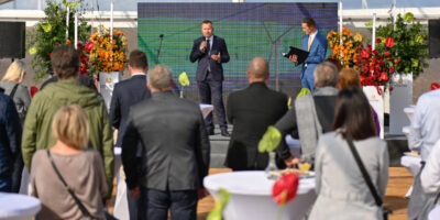 Inauguration of Tārgale wind farm