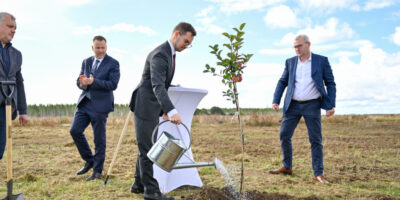 Inauguration of Tārgale wind farm