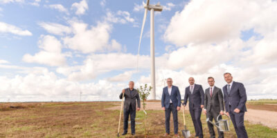 Inauguration of Tārgale wind farm