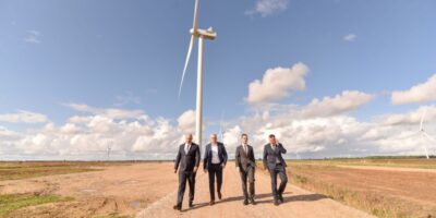 Inauguration of Tārgale wind farm