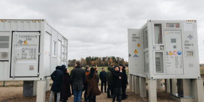 The Opening of the Targale battery energy storage system