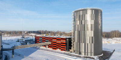 Väo soojussalvesti avamine