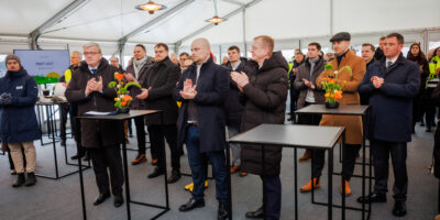 Väo soojussalvesti avamine