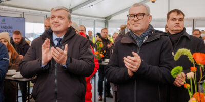 Väo soojussalvesti avamine