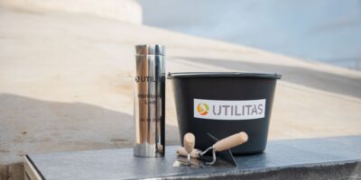 Lode tuulepargi nurgakivi asetamine